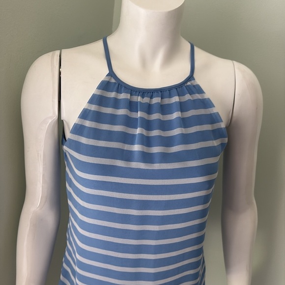 Express blue and white stripe tank XS - Picture 2 of 6